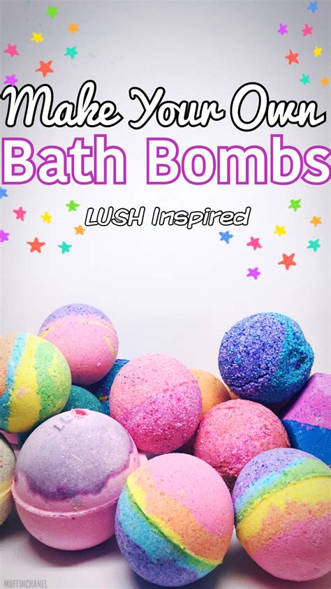 muffin chanel bath bombs